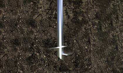 Helical Piles foundation repair product