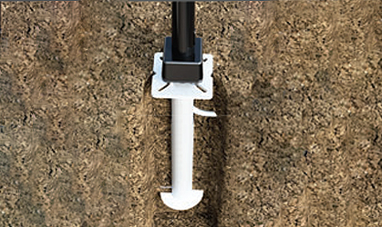 light pole foundation