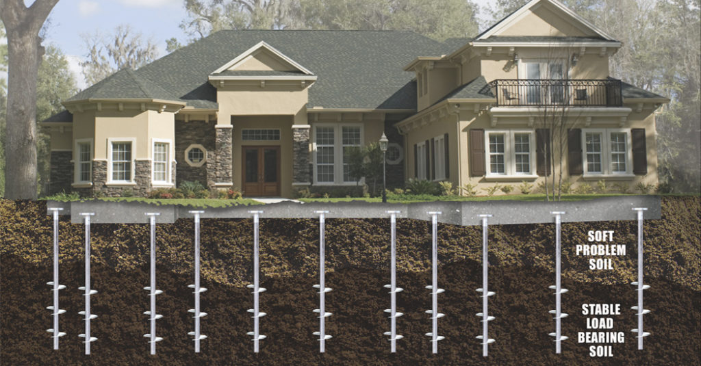 Why Choose Helical Piers for Foundation Repairs? - ECP